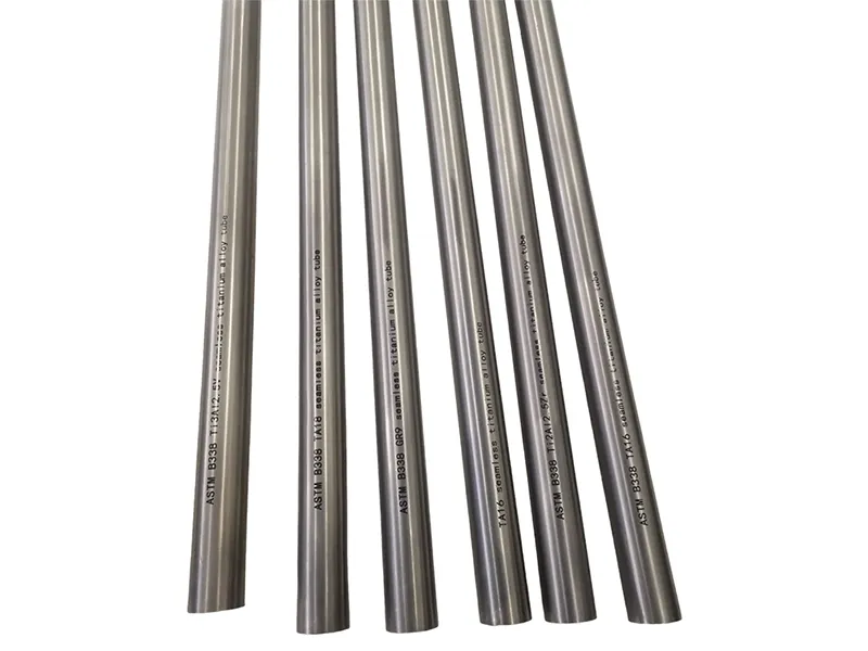 Ti3Al2.5V Seamless Titanium Alloy Tube